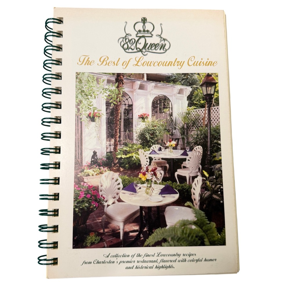 82 Queen The Best of Lowcountry Cuisine Signed Cookbook Charleston SC recipes